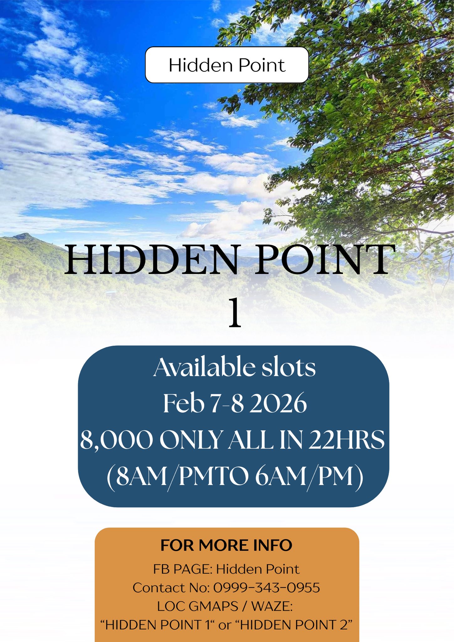 Hidden Point - 🌿 AVAILABLE Hidden Point 1 / 2 📅 FEBRUARY... | Facebook
