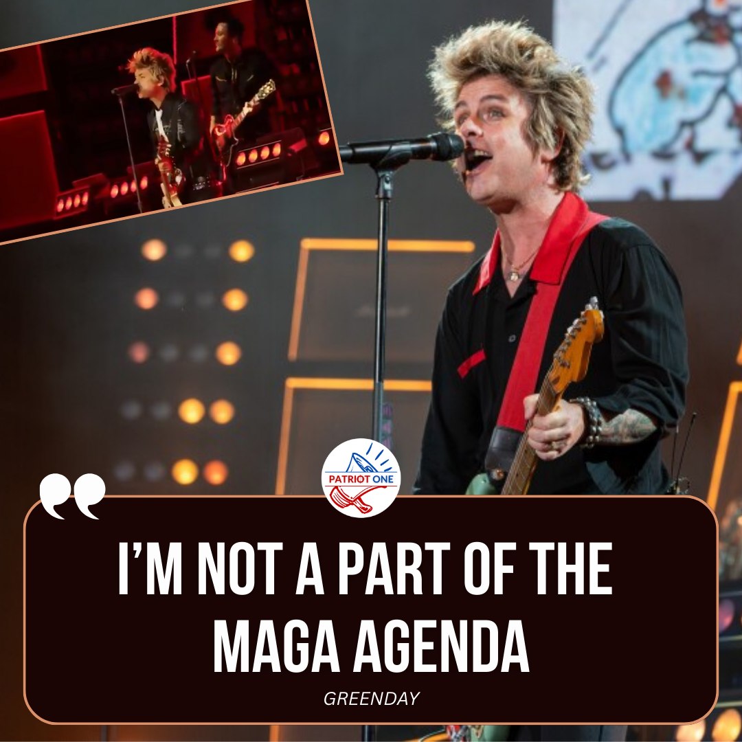 Green Day has officially changed the... - Patriot One News | Facebook