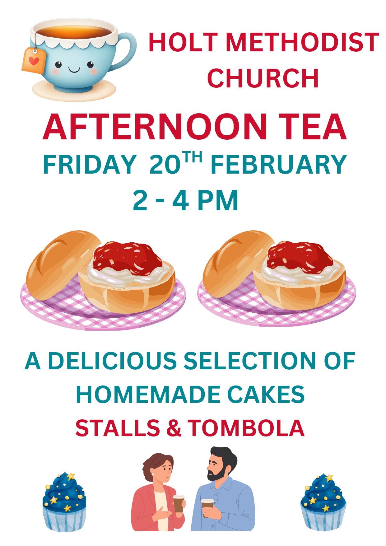 Central - Holt Methodist Church - Afternoon Tea Join us for a lovely ...