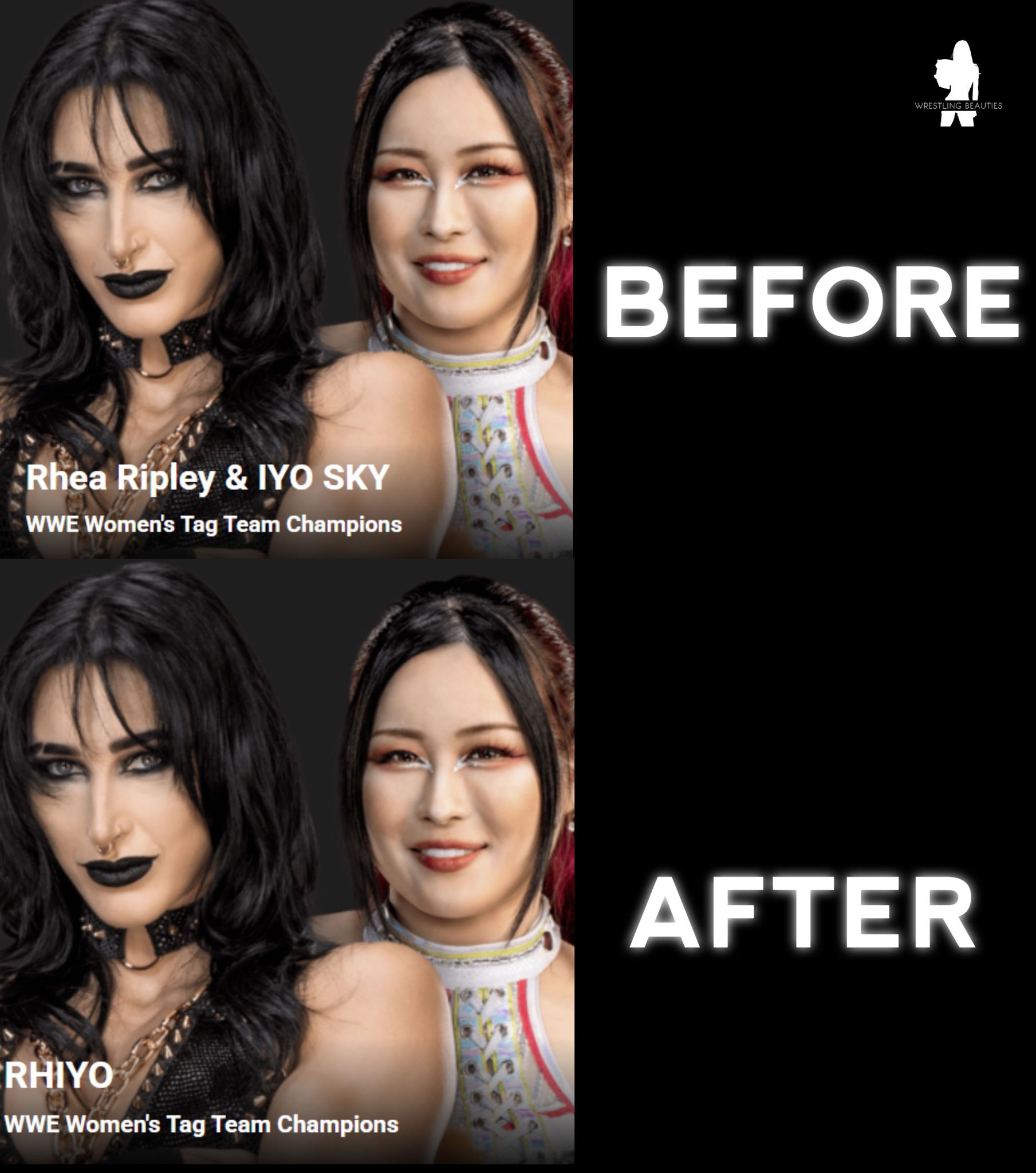 Wrestling - Rhea Ripley and Iyo Sky are now officially named as 