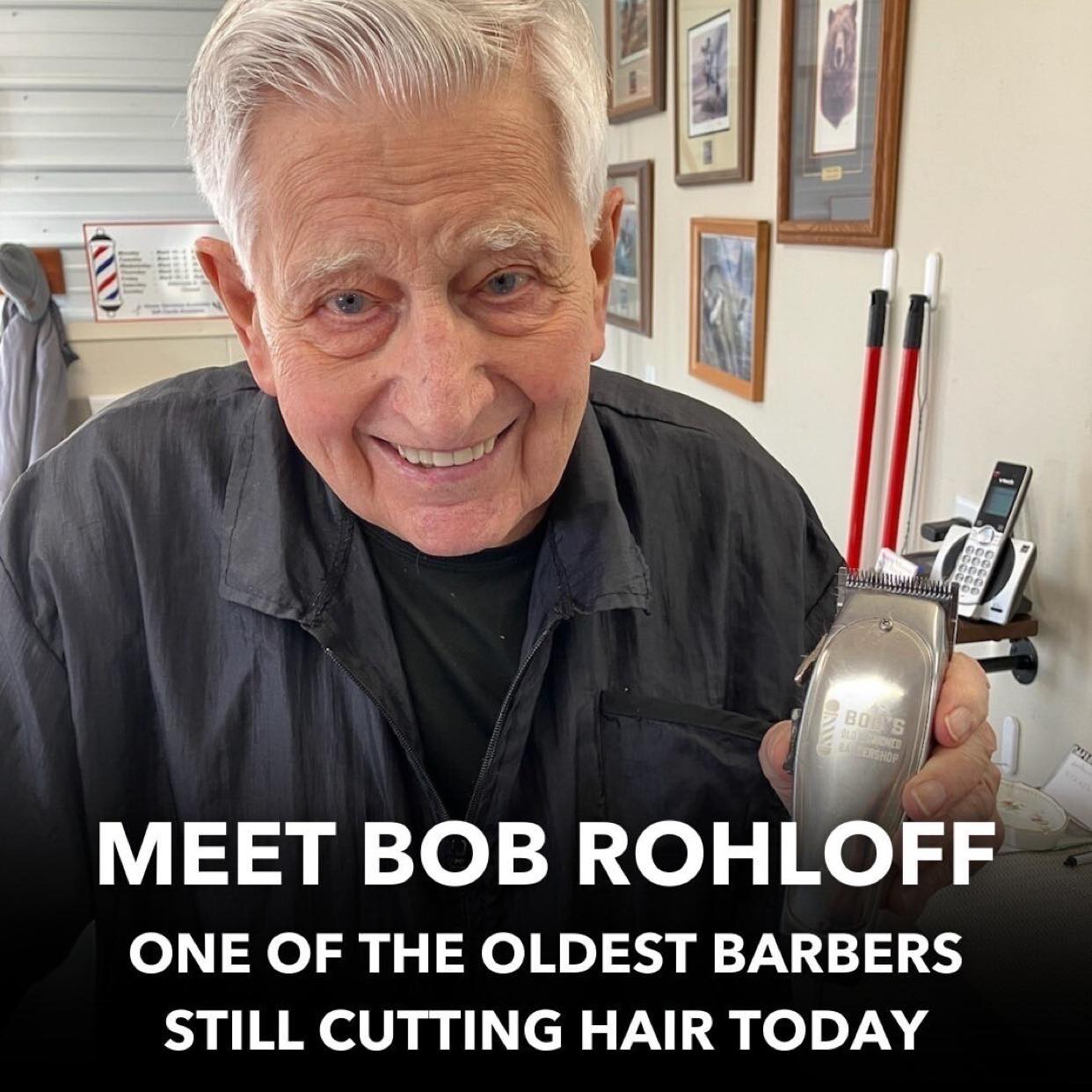 Hairbrained - Will you be BOB😳🥰? 91 and still found at the...