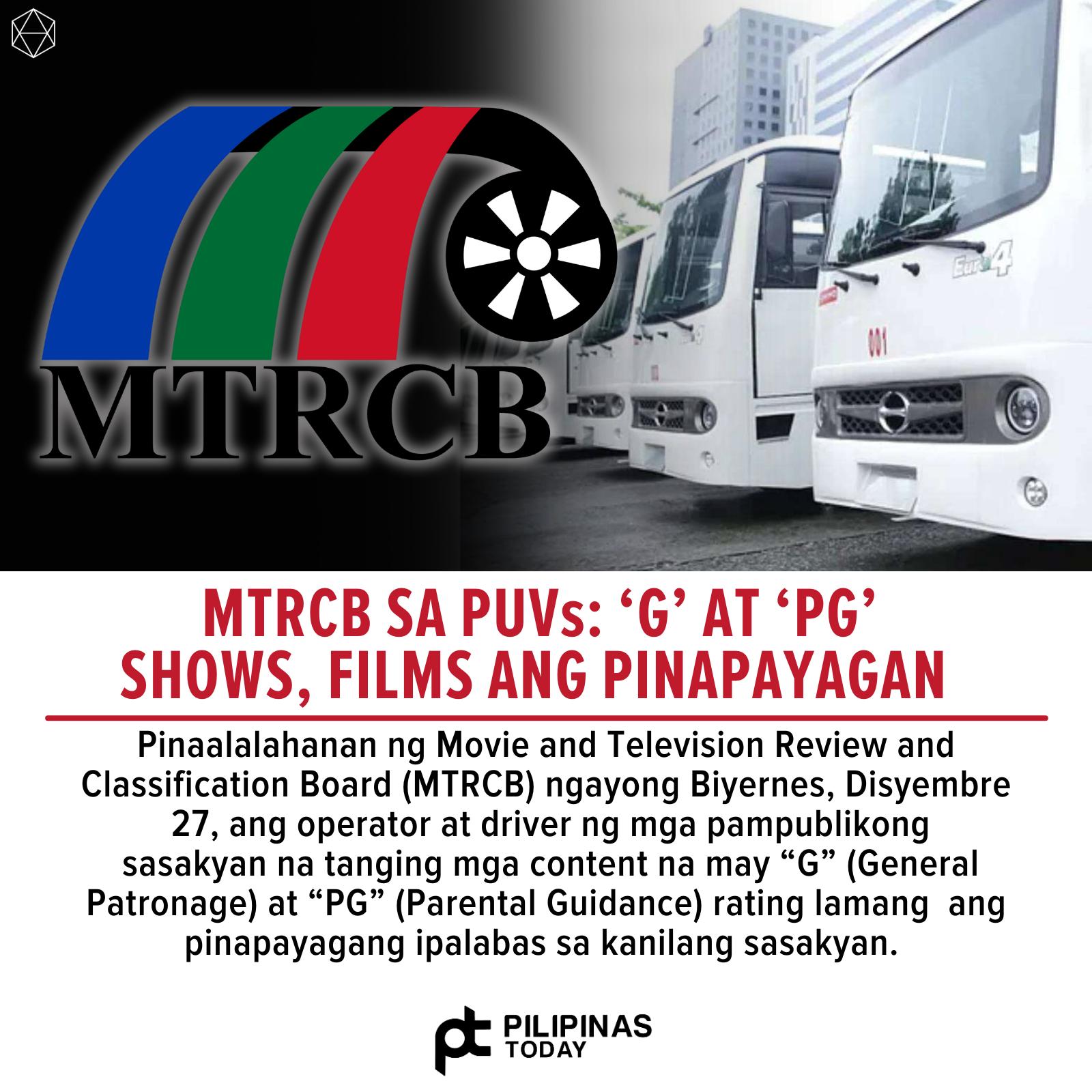 Pilipinas - Inihayag ito ng Movie and Television Review and ...