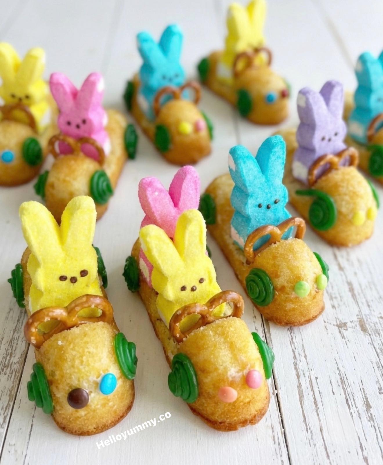 Hello, - How cute are these Peeps bunny race cars! 🏎️ 🐰 Instructions ...