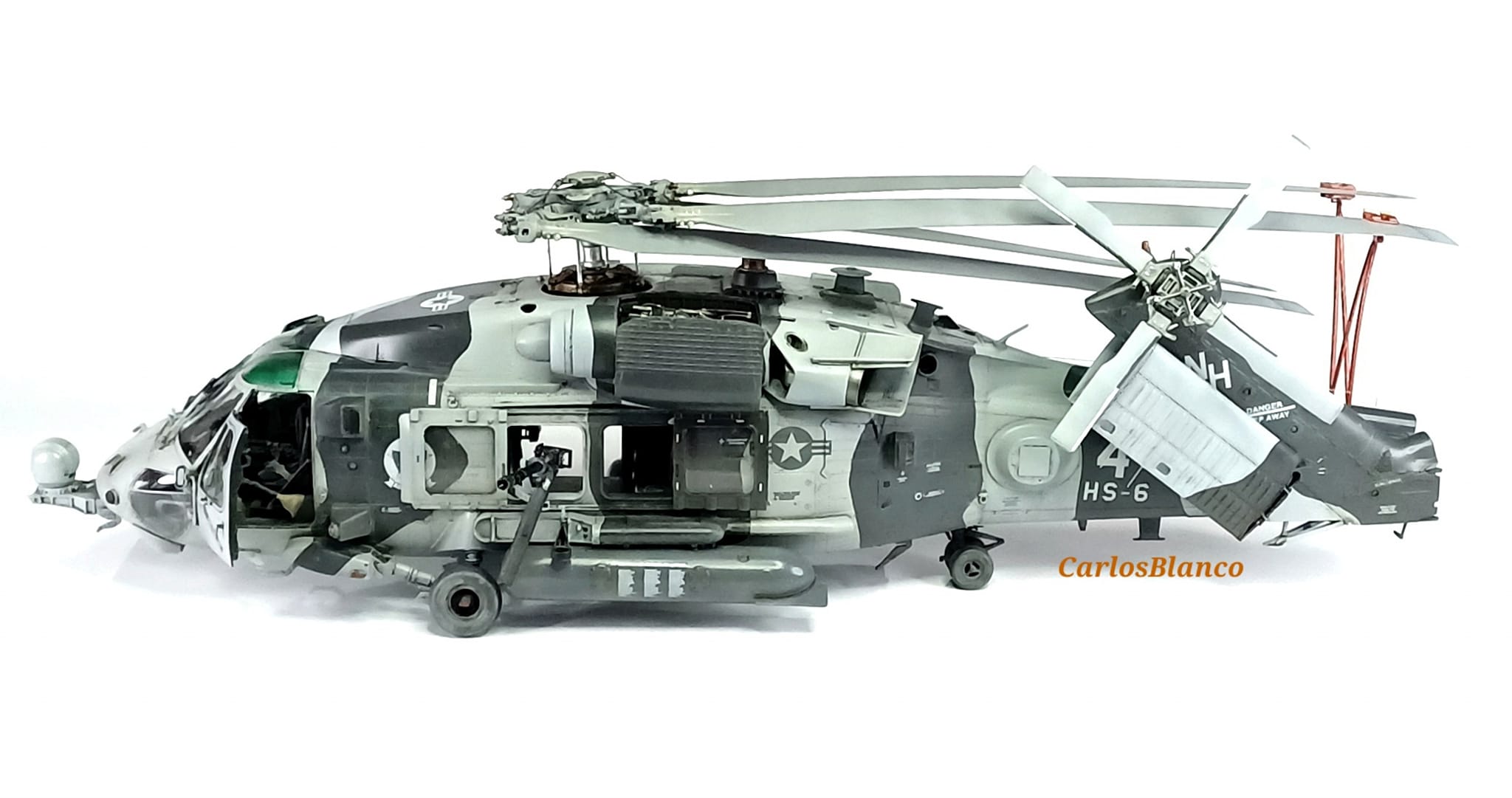 Finished Kittyhawk 1/35 HH60-H Rescue Hawk model