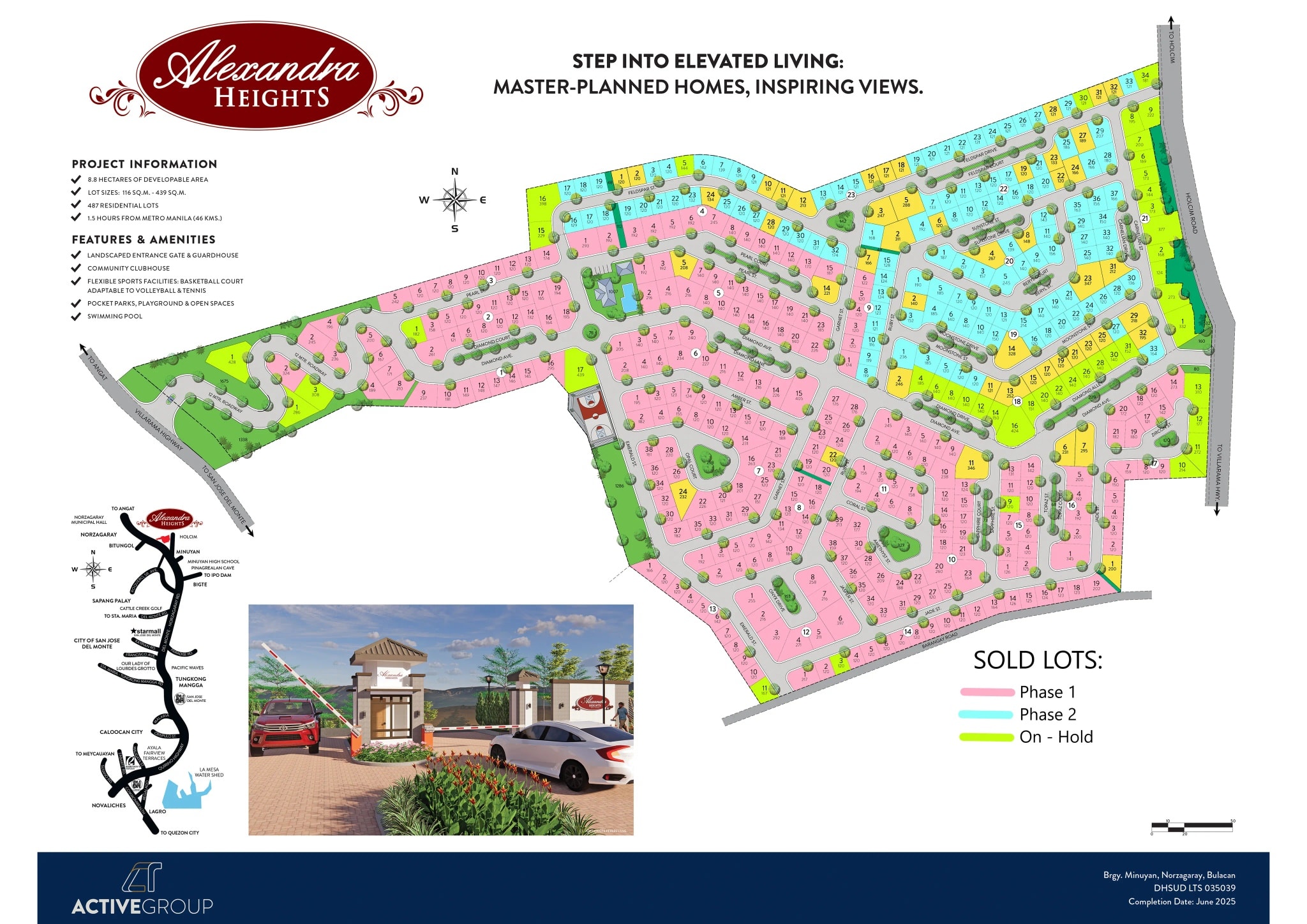 Updated Map... - Alexandria Heights Bulacan by JVR Properties | Facebook