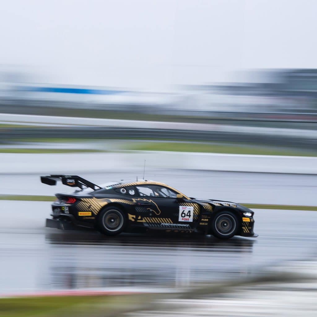 The No. 64 Team Proton Competition Ford... - Ford Performance