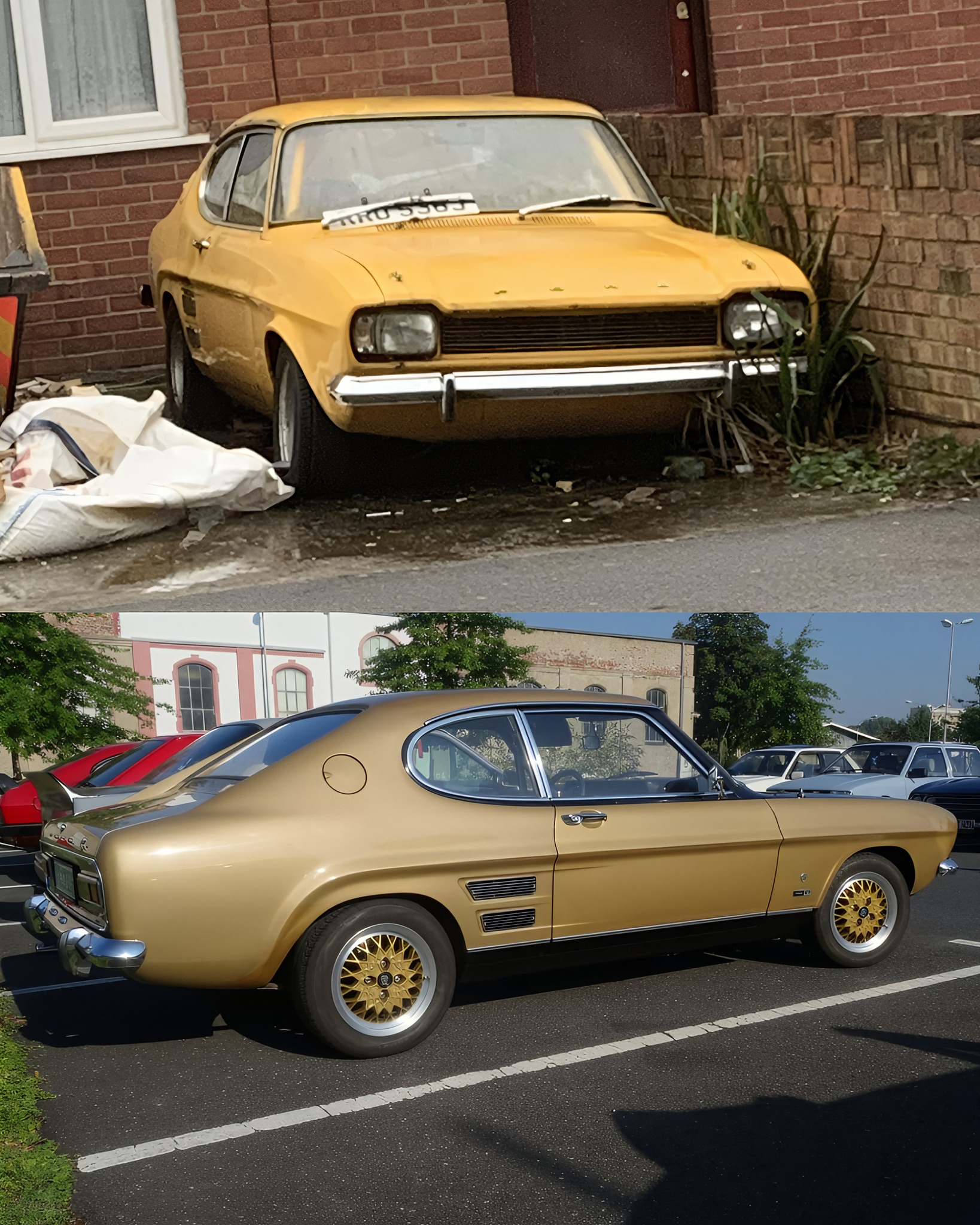 Sports - Ford Capri Restored!🤩💛 first-generation (Mk1) Ford Capri🔥🤩 ...