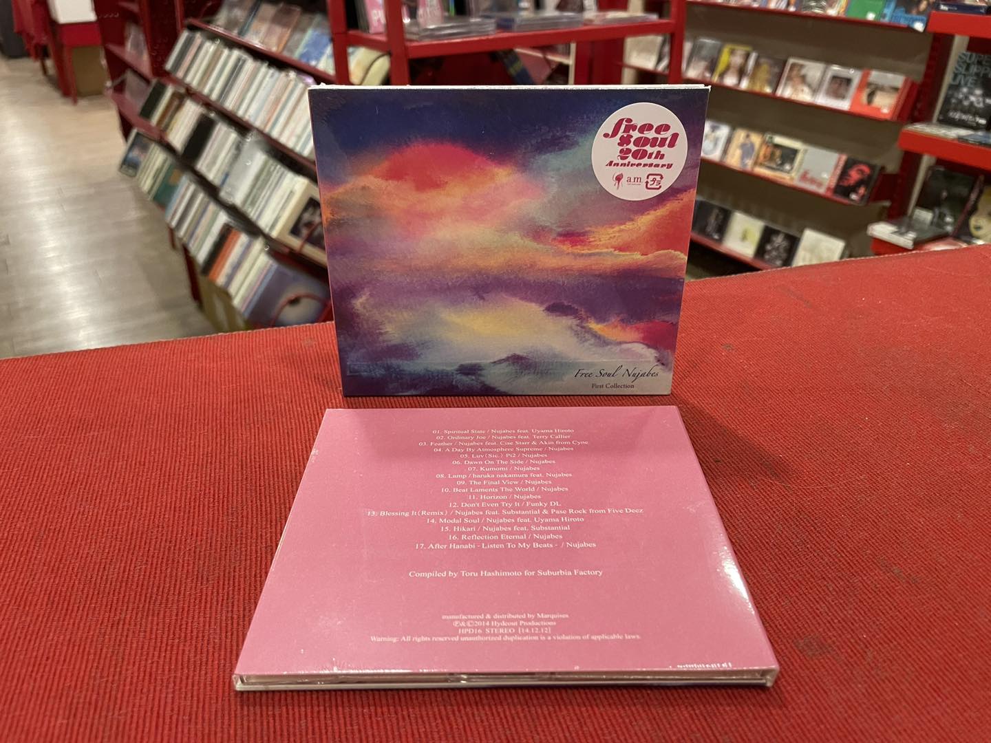 迎接週末放鬆推薦。 。Free Soul Nujabes / First Collection (日盤CD 