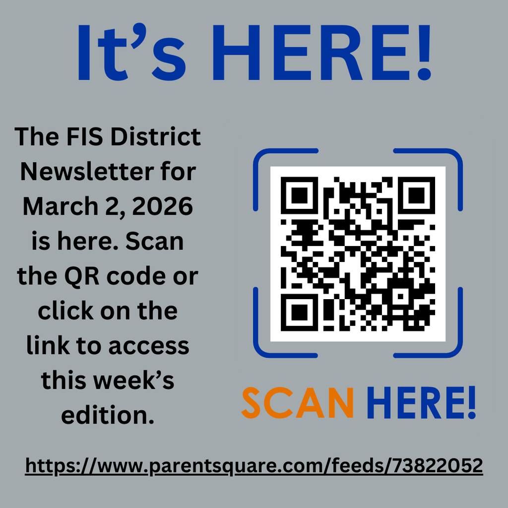 WeAreFrankfort - The FIS District Newsletter for March 2, 2026, is HERE ...