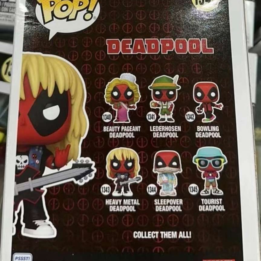 Dis - First look at Deadpool Pops! . Spotted in Discord. #Marvel # ...