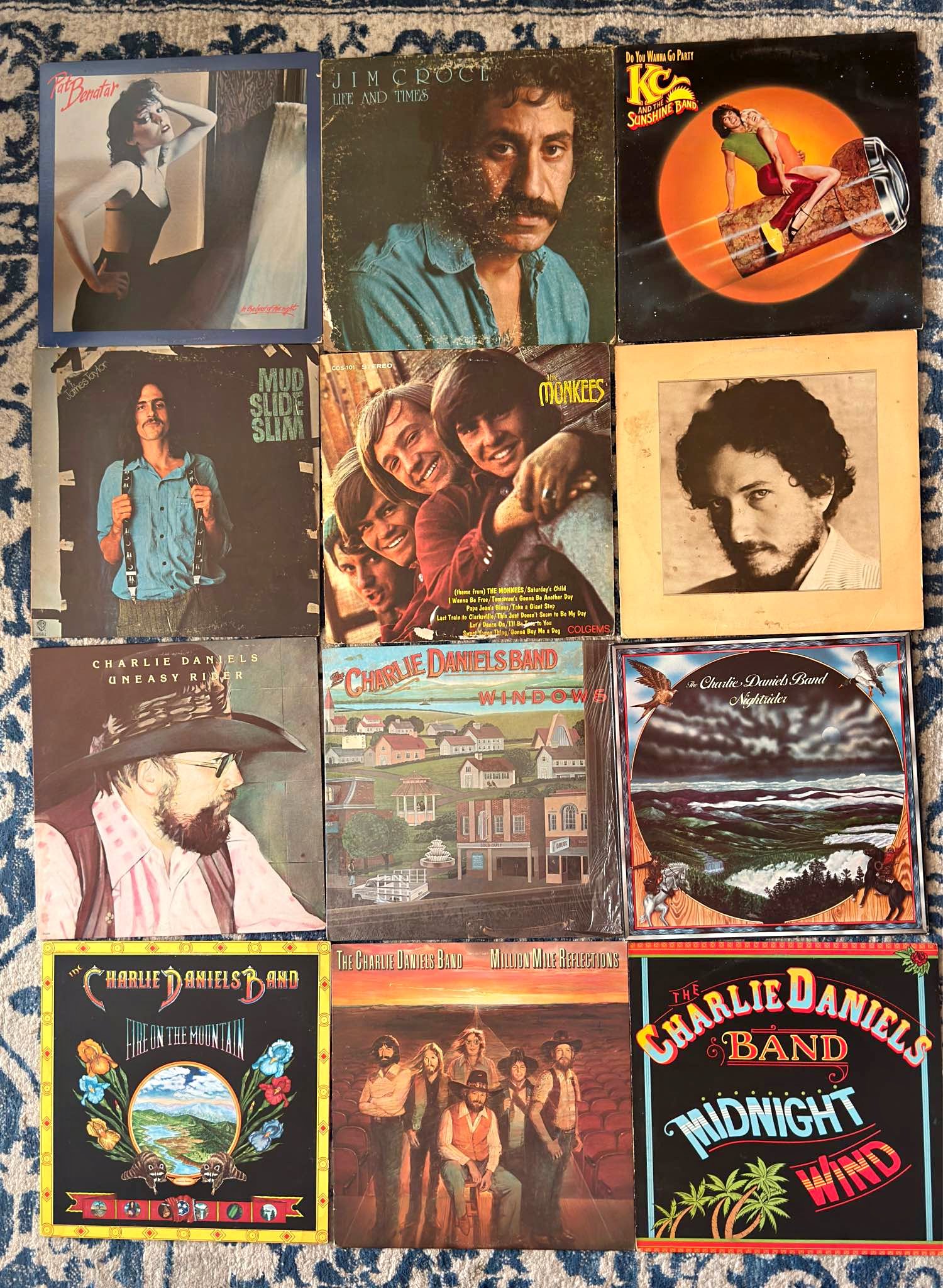 Vintage Vinyl Record Lot: Classic Rock / Country / 70s Hits - Music ...