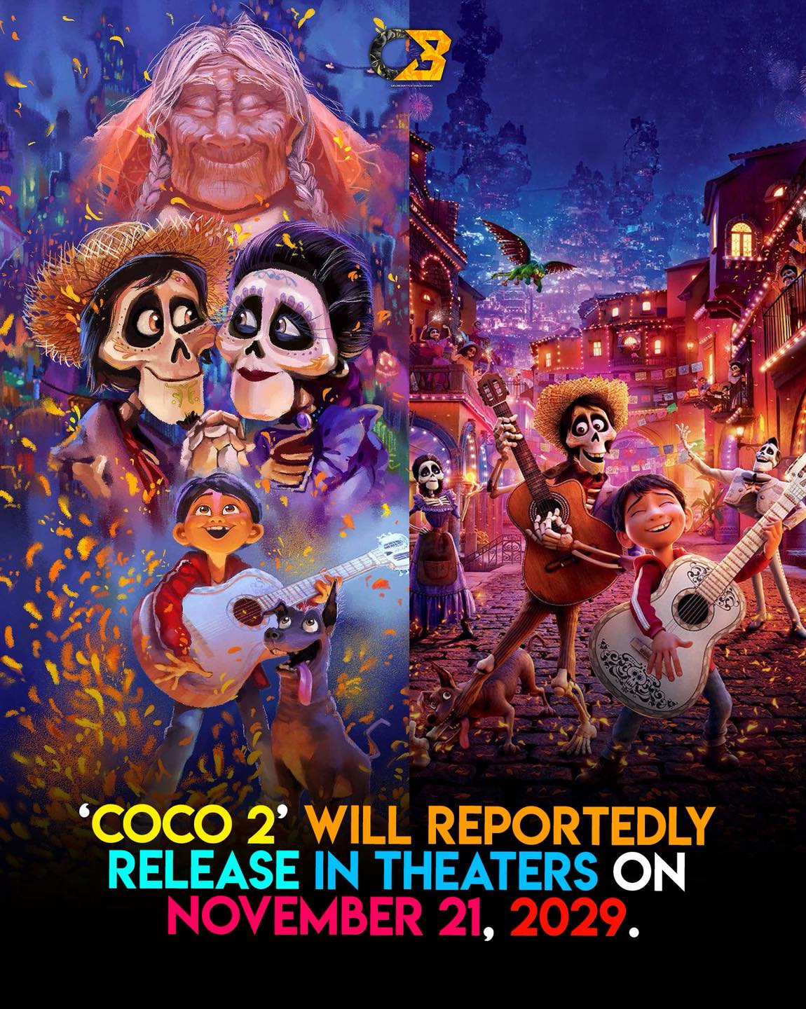 Coco 2 release date set for November 21, 2029