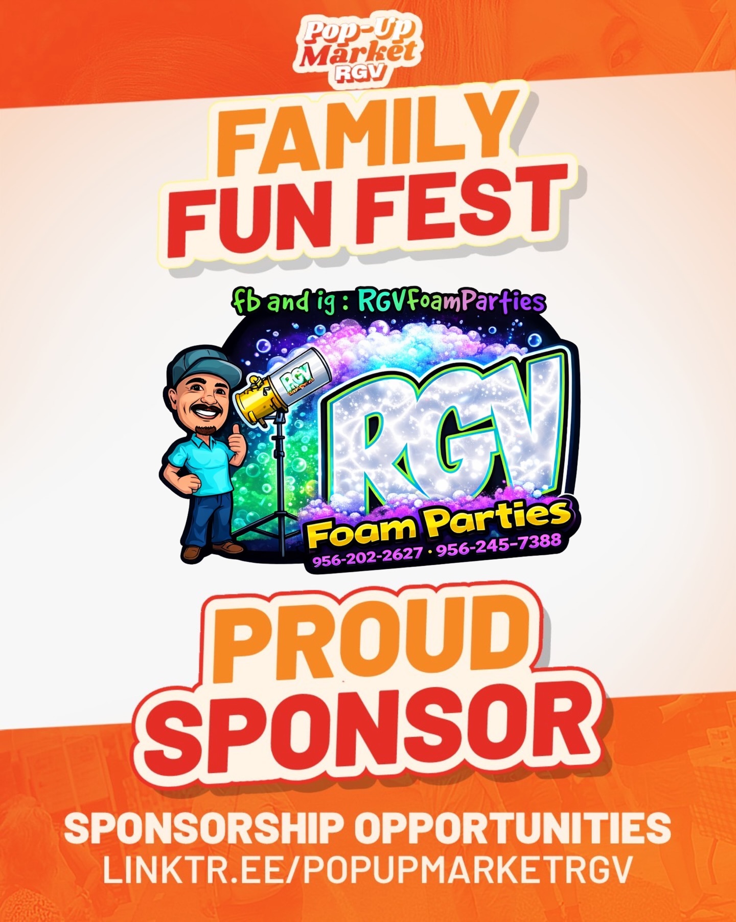 So excited to welcome RGV Foam Parties... - Pop-Up Market RGV | Facebook