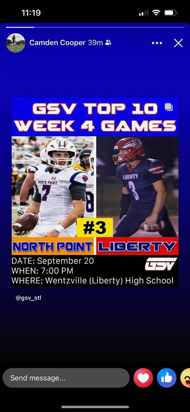 Robb Carter - Tomorrow at 10:30a, former Pattonville stud,... | Facebook