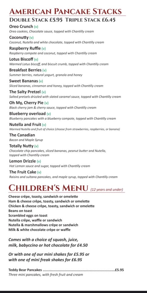 As promised, here is our new menu for... - Smashed Raspberry