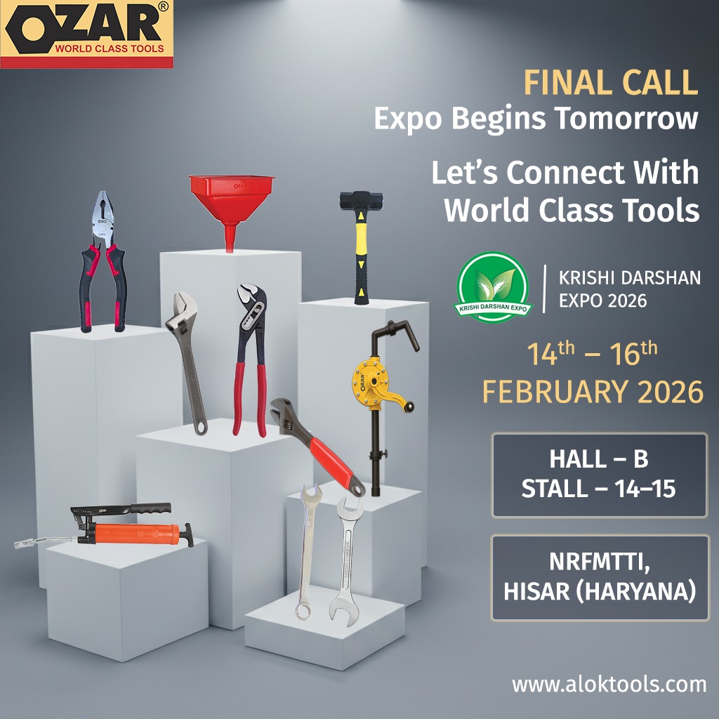 Ozar Tools - 🌾 Final Call – Krishi Darshan Expo 2026... | Facebook