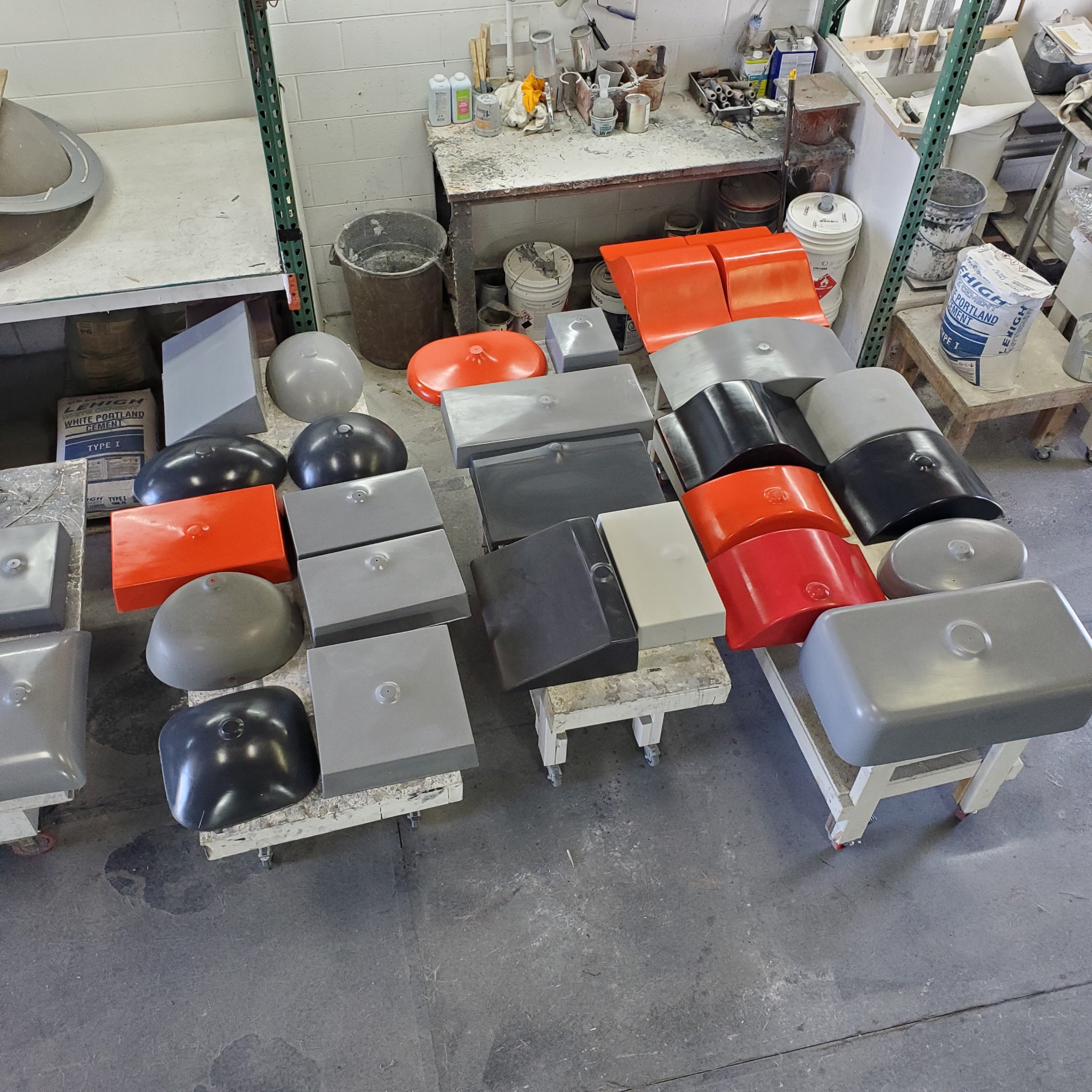 Fiberglass Concrete Countertop Sink Molds - Sculpting, Molding