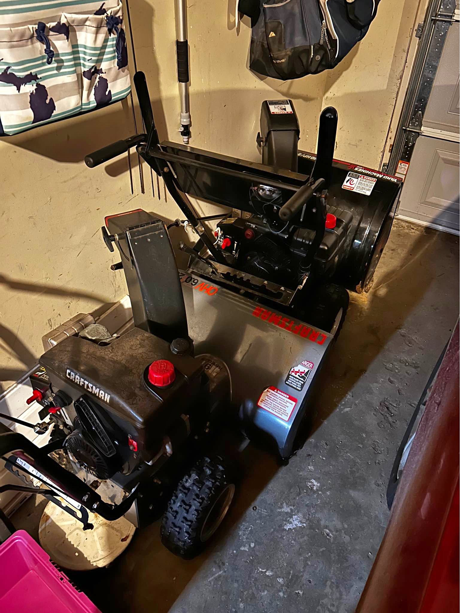 Craftsman 6.0HP 26” Snowblower - Snow Blowers - Portage, Michigan ...