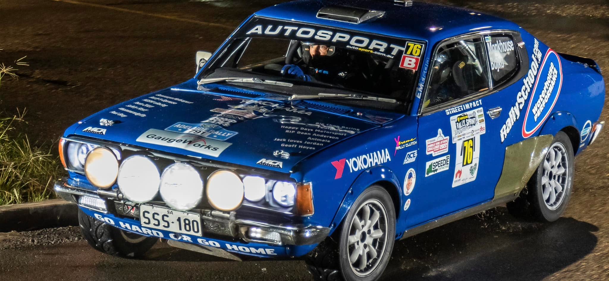 Jack Monkhouse - Ok rally champions, final two events of...
