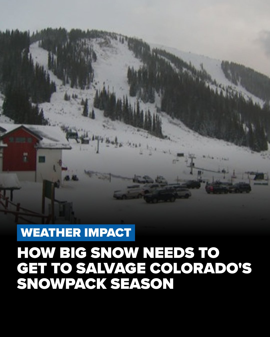 9NEWS - Only one spring snow season on record would be capable of ...