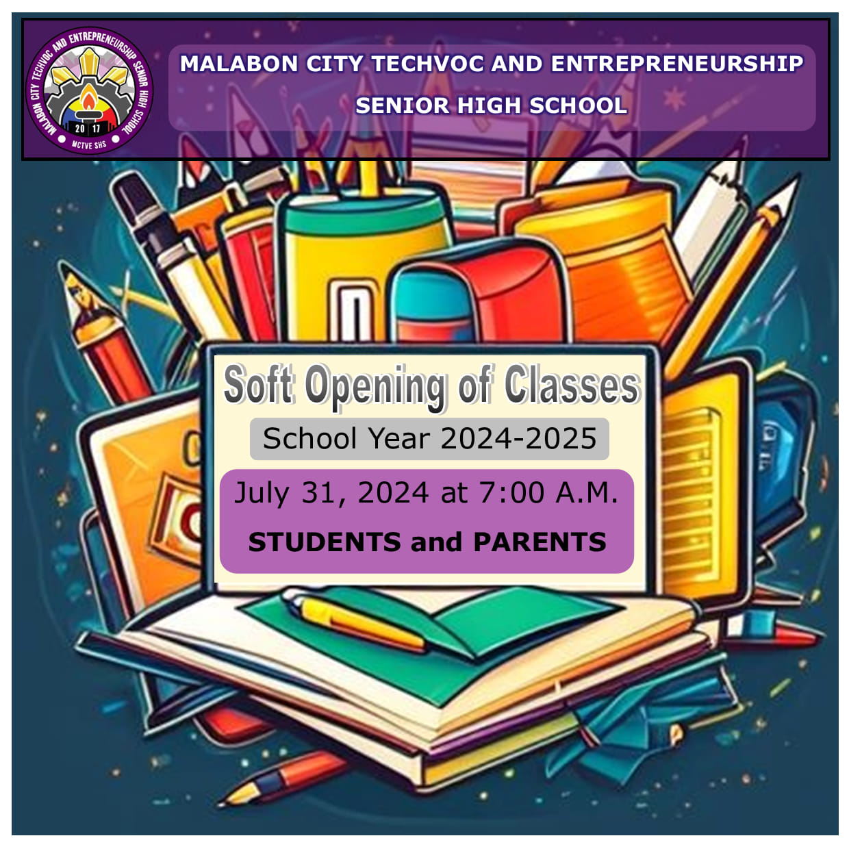 Malabon - 📣 Attention incoming Grade 11 & 12 students and parents! 📣 We ...
