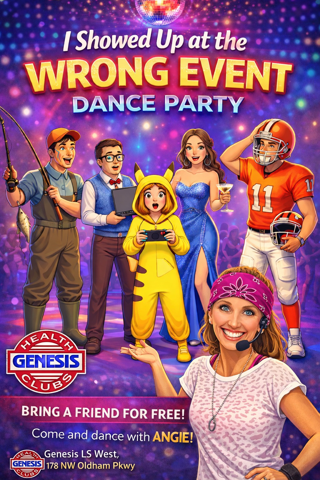 “I Showed Up At The Wrong Event” Dance Party!