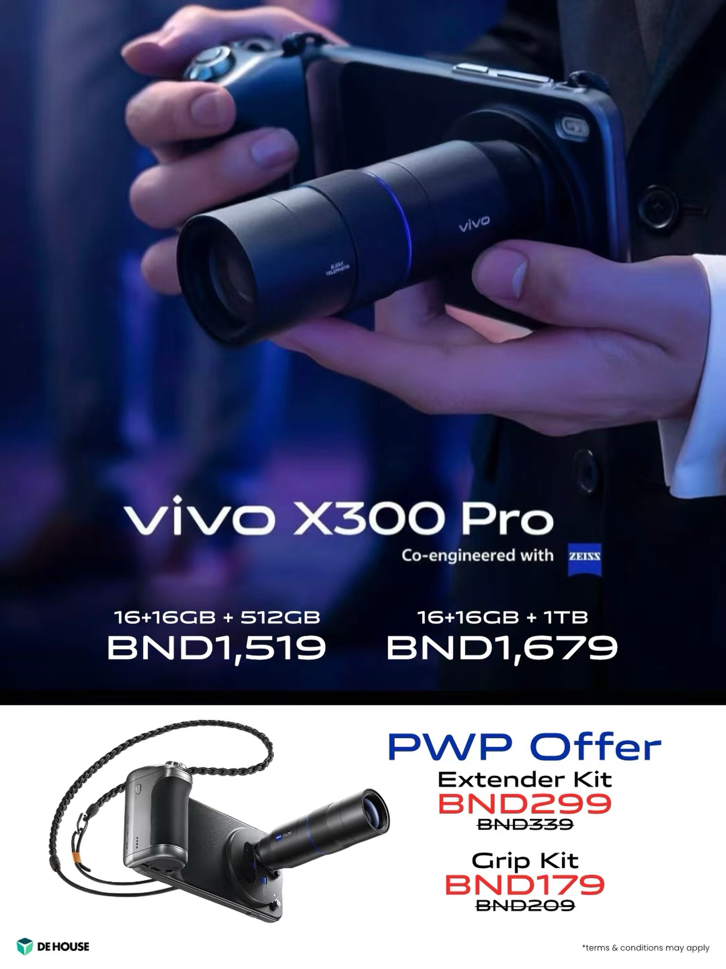 Capture beyond limits with the all-new vivo X300 Pro 📸✨ Pro