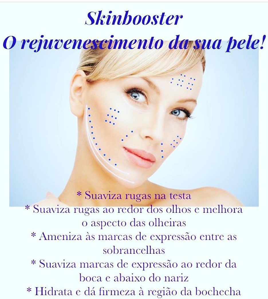 Você conhece a Técnica de Skinbooster? É a aplicação de substâncias a ...
