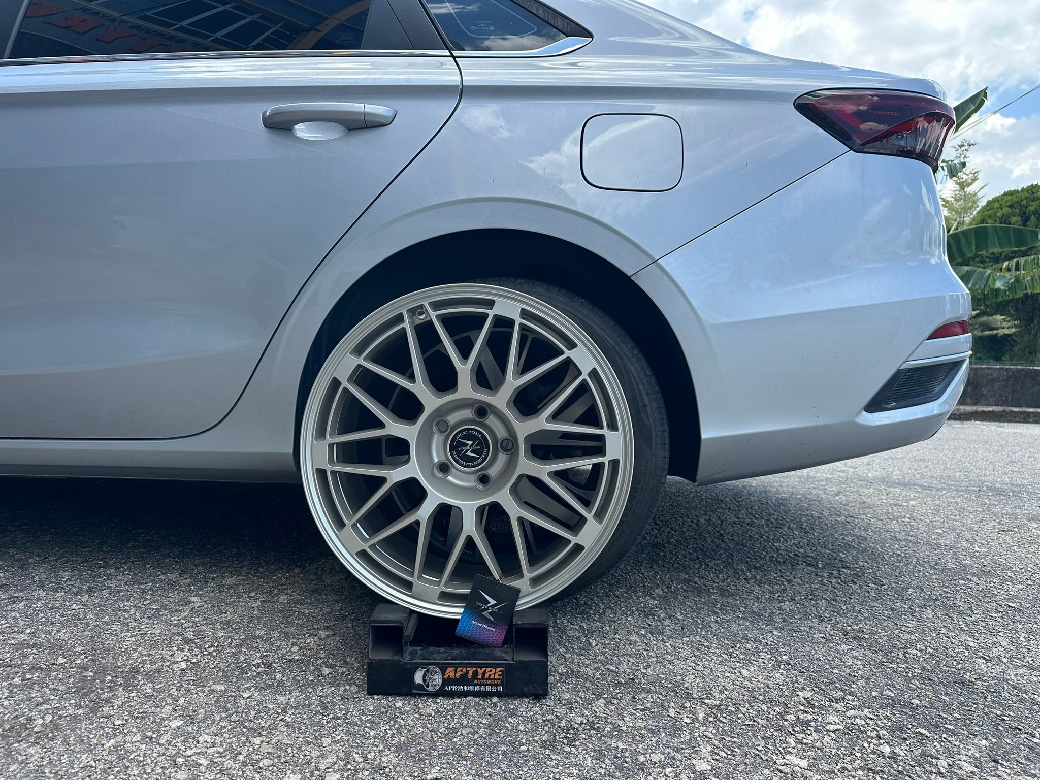 SPACE Wheel (ZXON) 18/8.5JJ 5x112/5x114 ET40 Platinum S ThxSupport