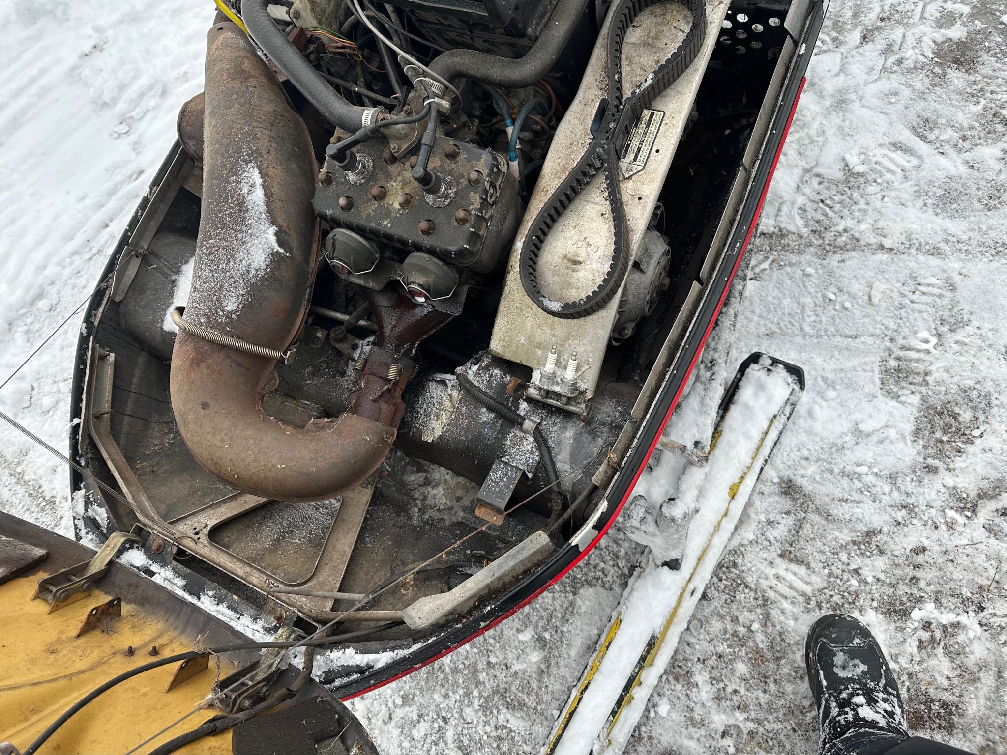 Ski-Doo Formula Mach 1, 670 cc, 1996, Full Gasket Set and Crank Seals