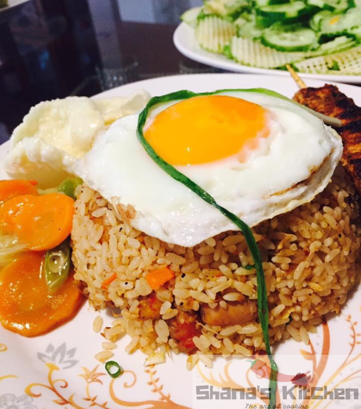 Shana’s Kitchen - Nasi goreng, also means 