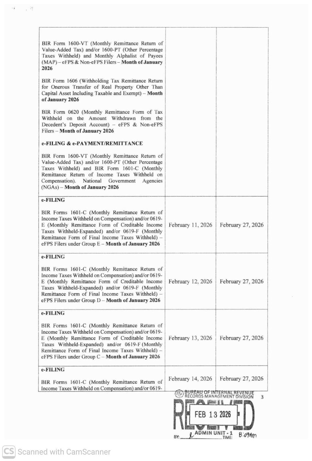 📢 𝐓𝐀𝐗... - BIR Revenue District Office 101 - Lanao del Norte | Facebook