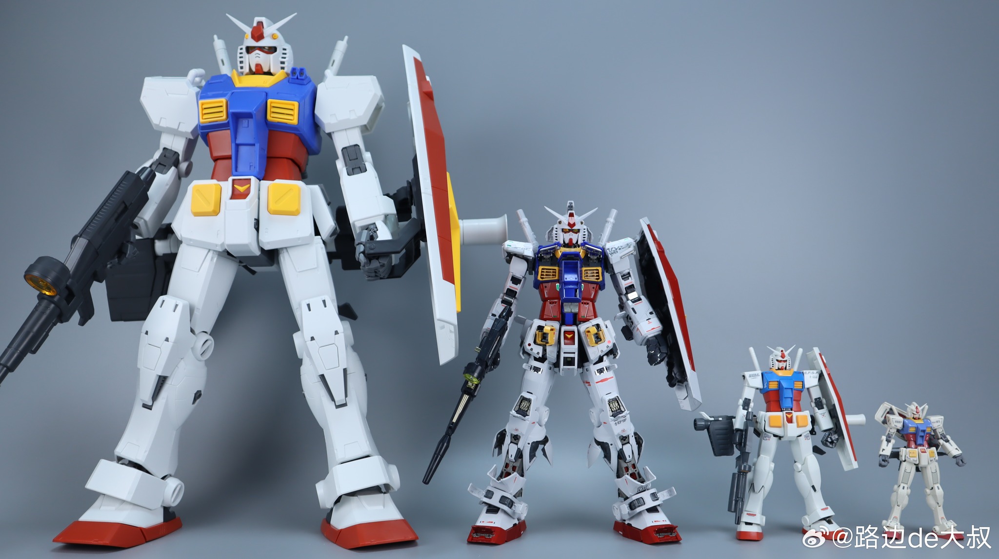 ボルシアMG vs リバプール　１９７７ー７８ 1/35 RX-78-2 Compare with PG MG HG All to be confirm :)