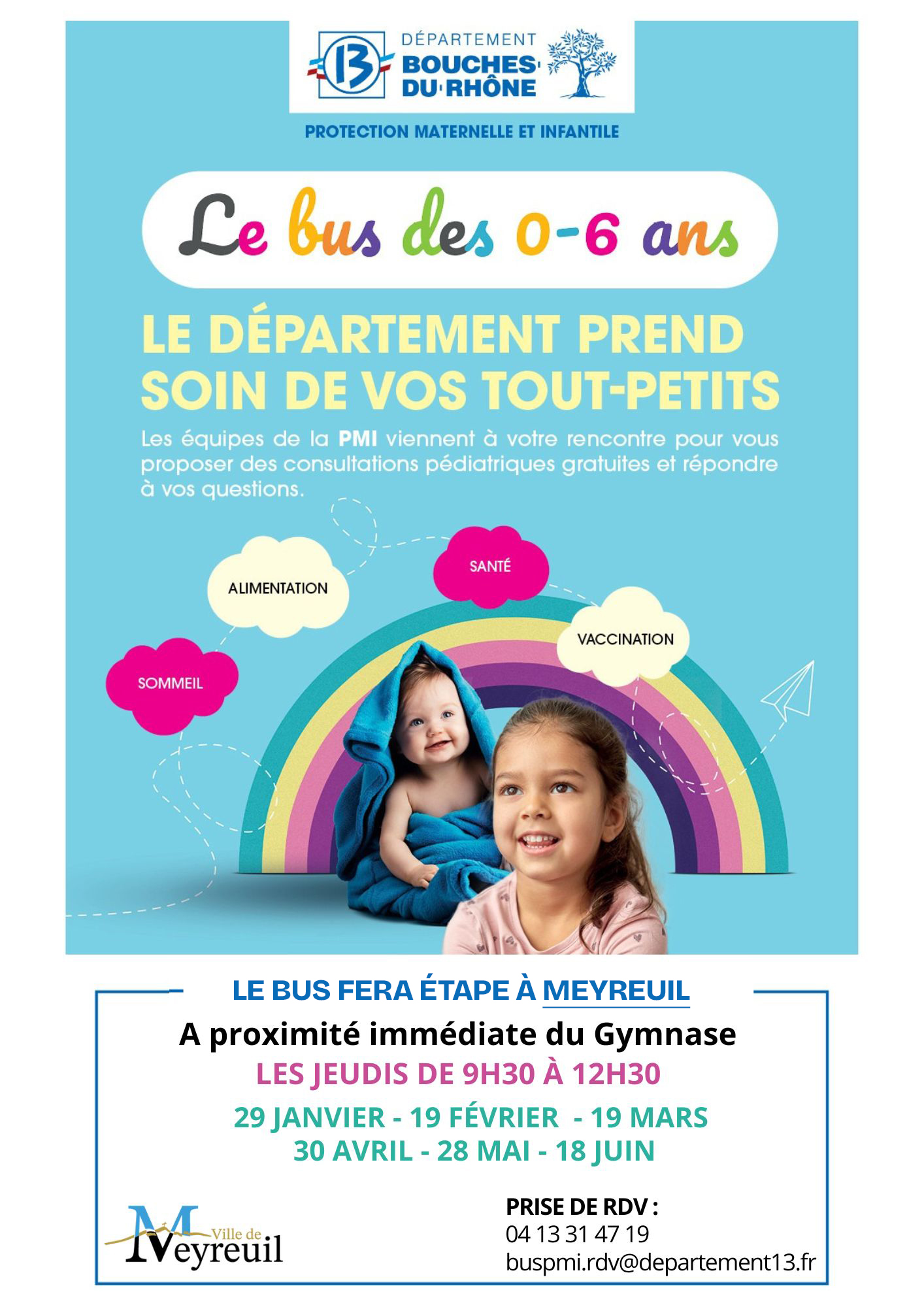 Ville - [Le bus des 0–6 ans arrive à Meyreuil] Les équipes de la PMI du ...
