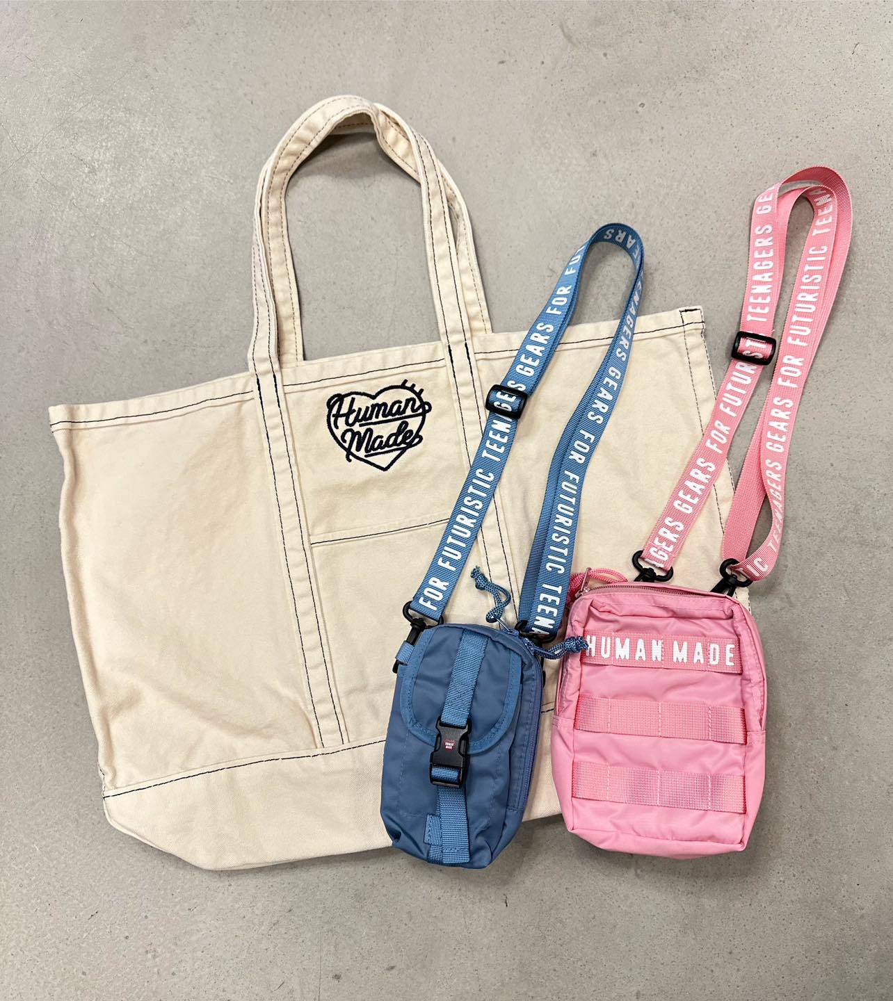 Storeast - Season 27✨ Human Made Garment Dyed Tote Bag White 
