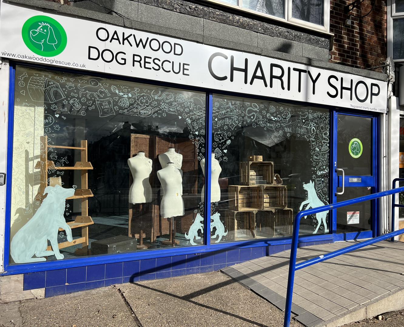 Oakwood Dog Rescue - Our sign is up - you can now officially see it’s ...