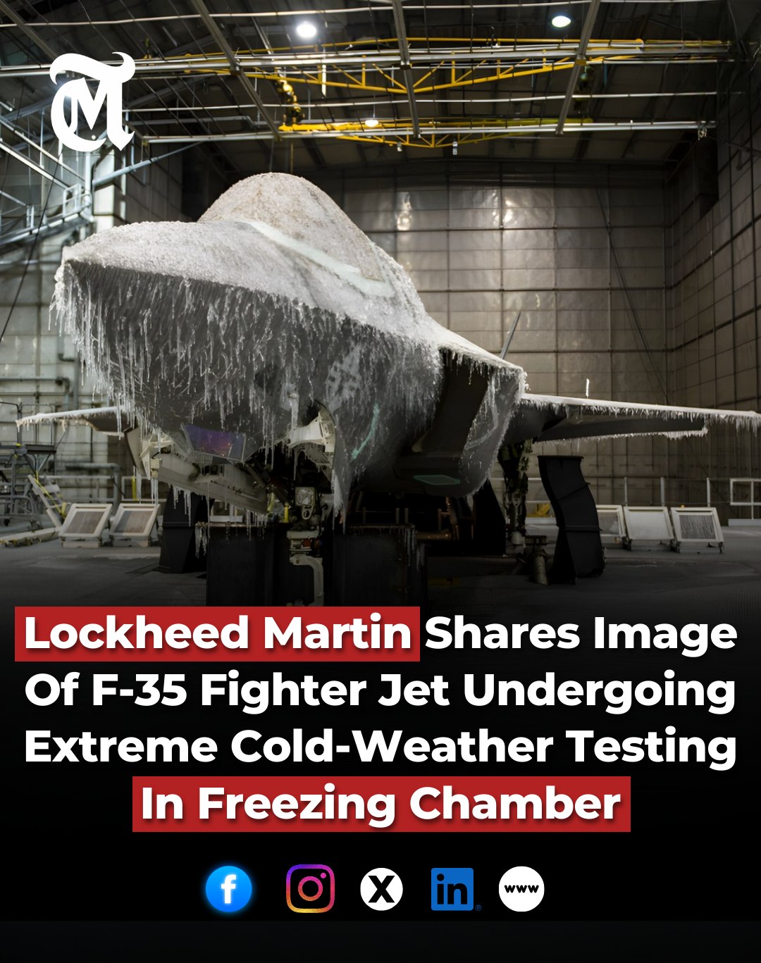 The MES - Lockheed Martin has released images of an F-35 Lightning II ...