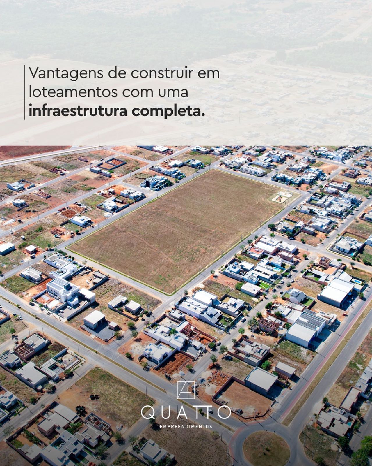 Infraestrutura tem por definição... - Quatto Empreendimentos | Facebook