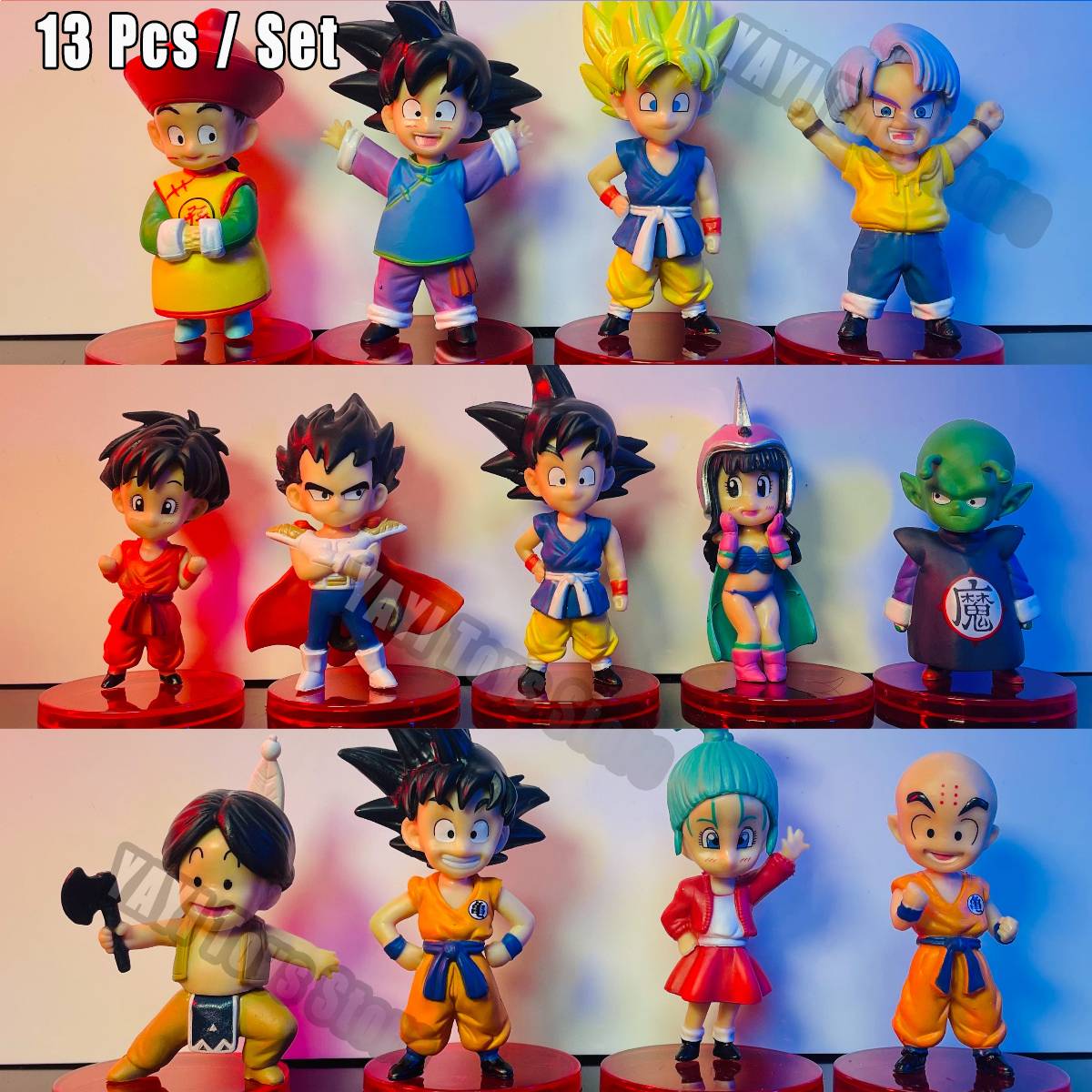 Dragon Ball Z MATCH MAKERS Super Saiyan 3 Gotenks (VS Majin Bu) Figura