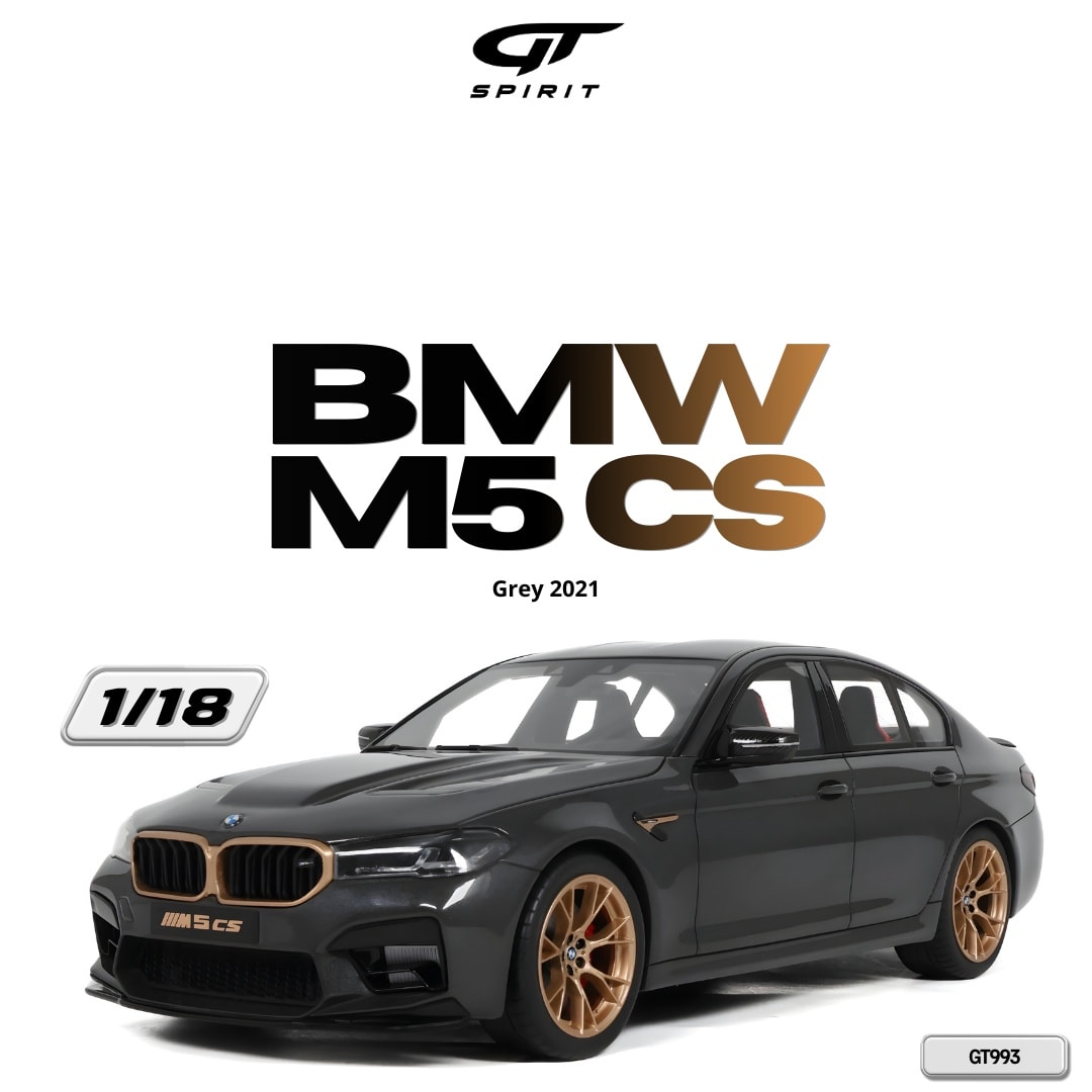 BMW M5 échelle 1:43 SOLIDO 1:43 BMW M5 F90 Competition Grey 2022 - Voiture Miniature De Collection Avec Détails Ouvrants