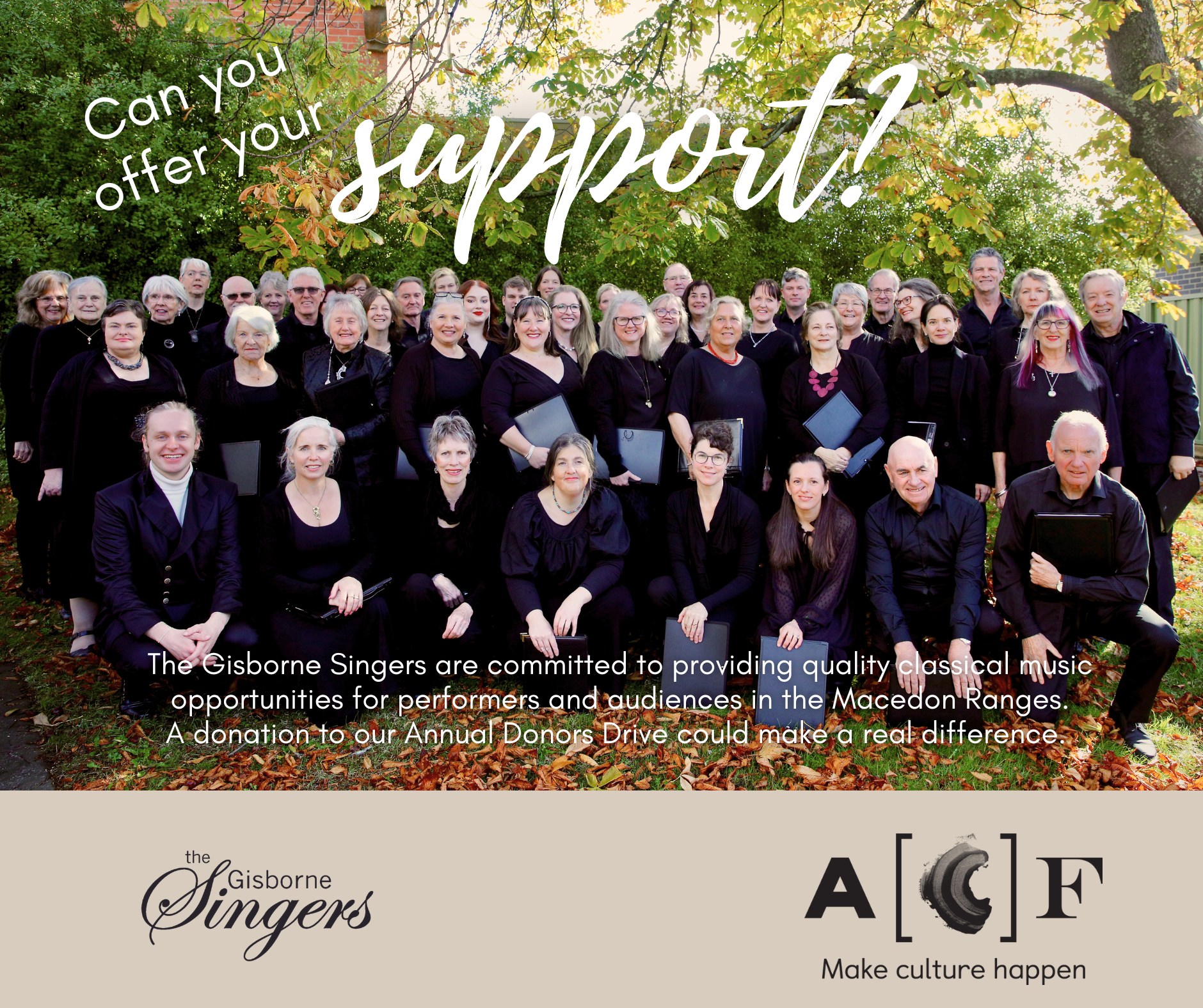 Our incredible orchestral musicians... - The Gisborne Singers