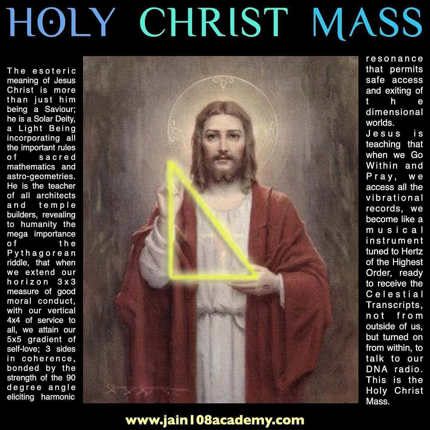 Jain - JESUS: Holy Christ Mass: Solving The Pythagorean Riddle The ...