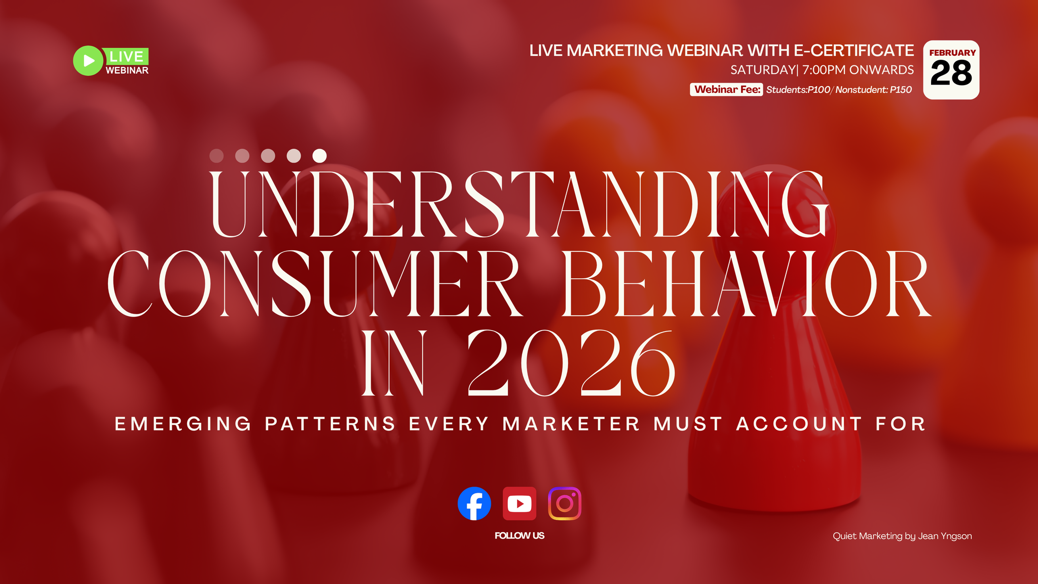 Webinar: Understanding Consumer Behavior In 2026: Emerging Patterns ...