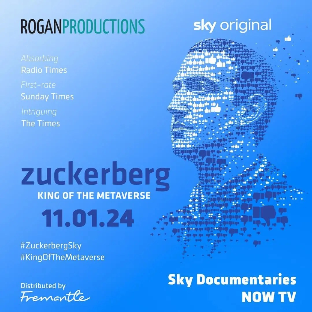 Sayle Screen - @roganproductionldn 's ZUCKERBERG: KING OF... | Facebook