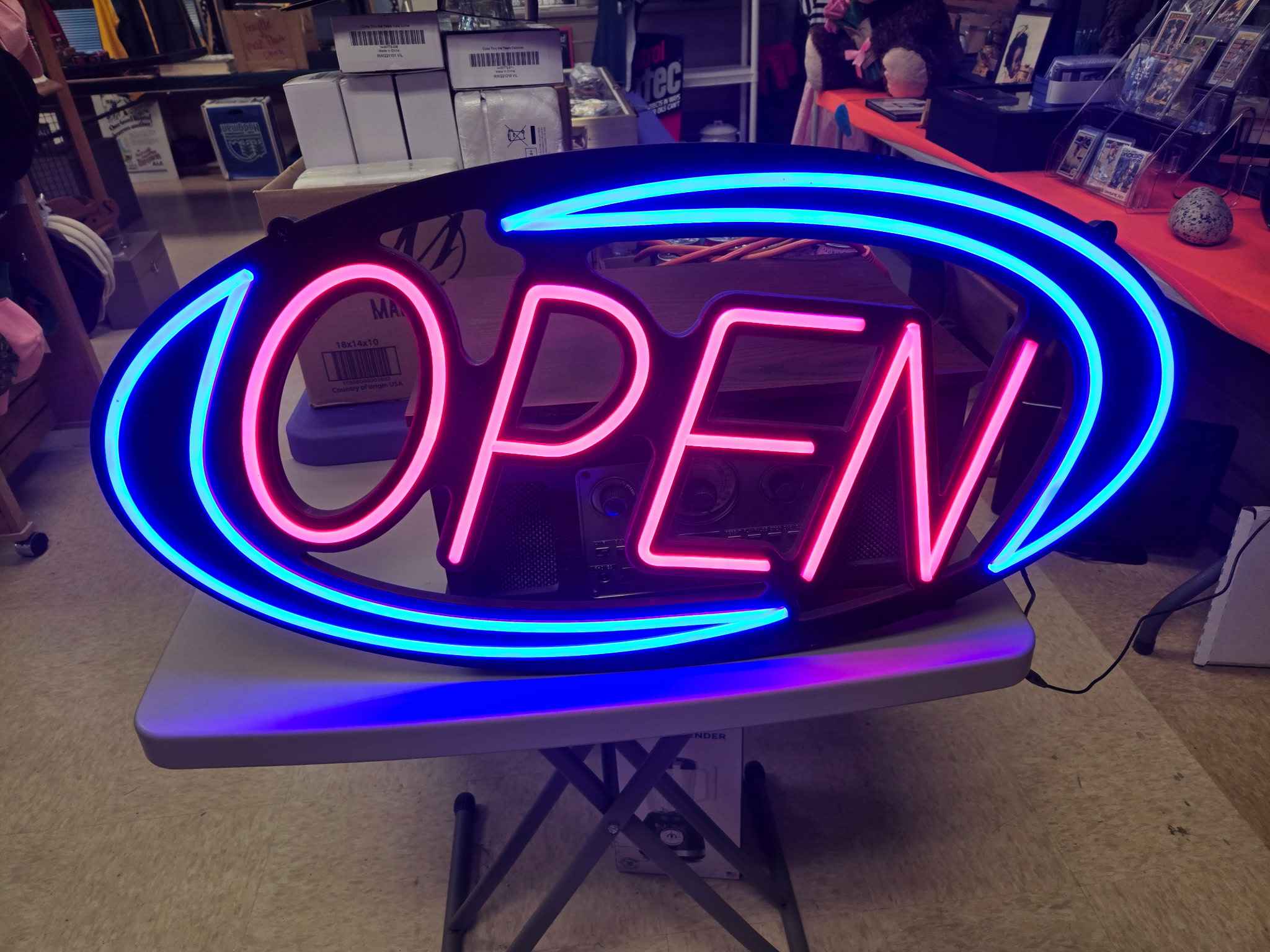 LED neon open sign with remote - Plaques & Signs - Clintonville ...