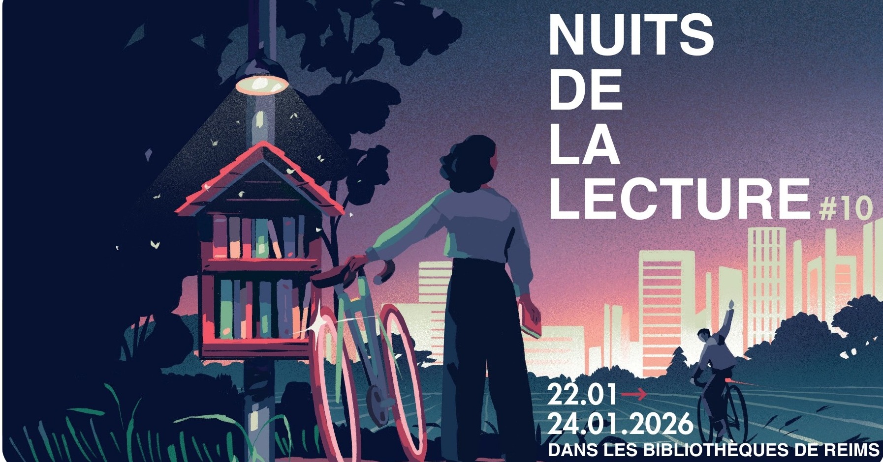 Ville - 📚 Les Nuits de la Lecture 2026 à Reims ! Du 22 au 24 janvier ...