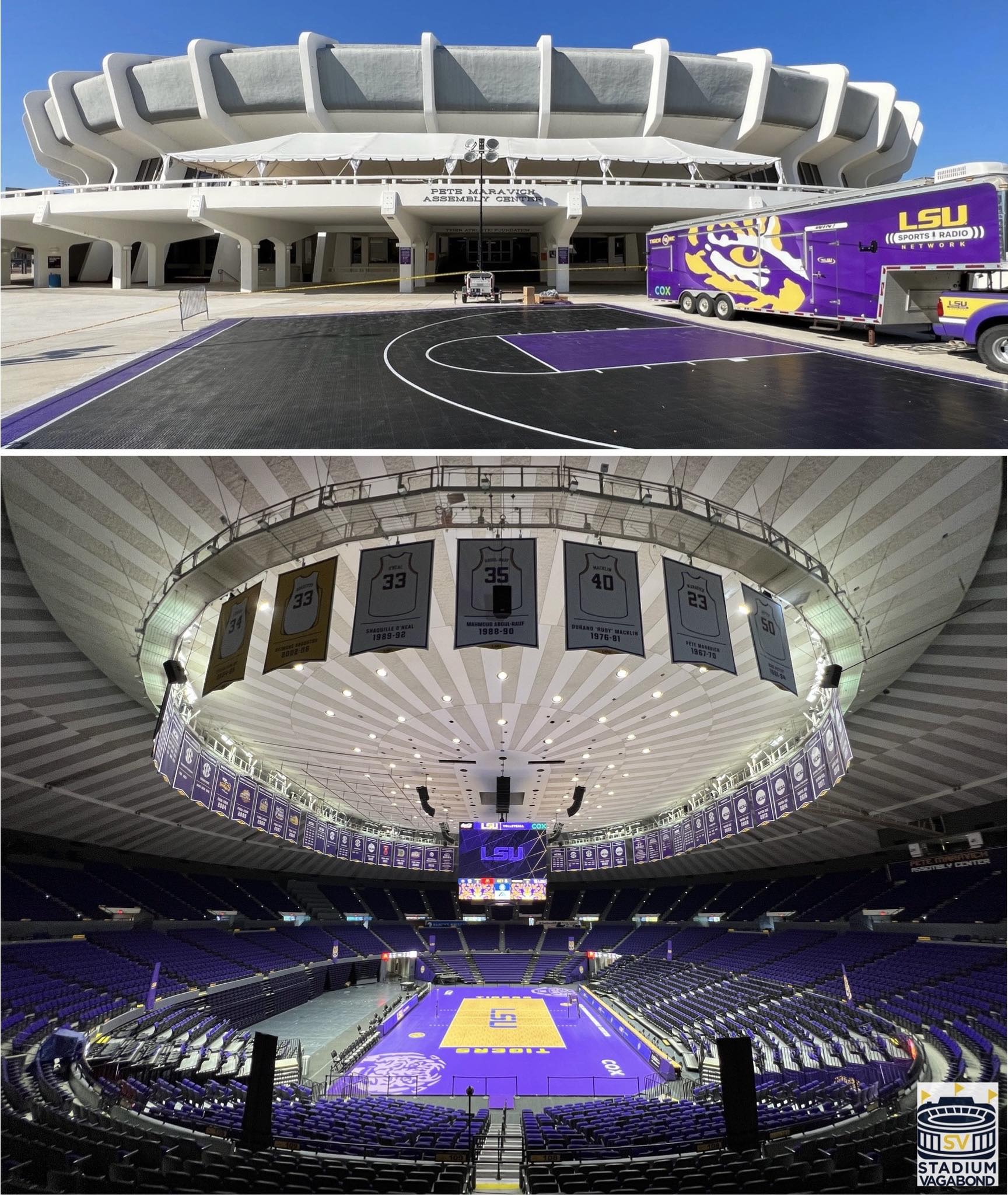 Stadium - 🏟️ Pete Maravich Assembly Center, Baton Rouge, LA 🐅 📸 Circa ...