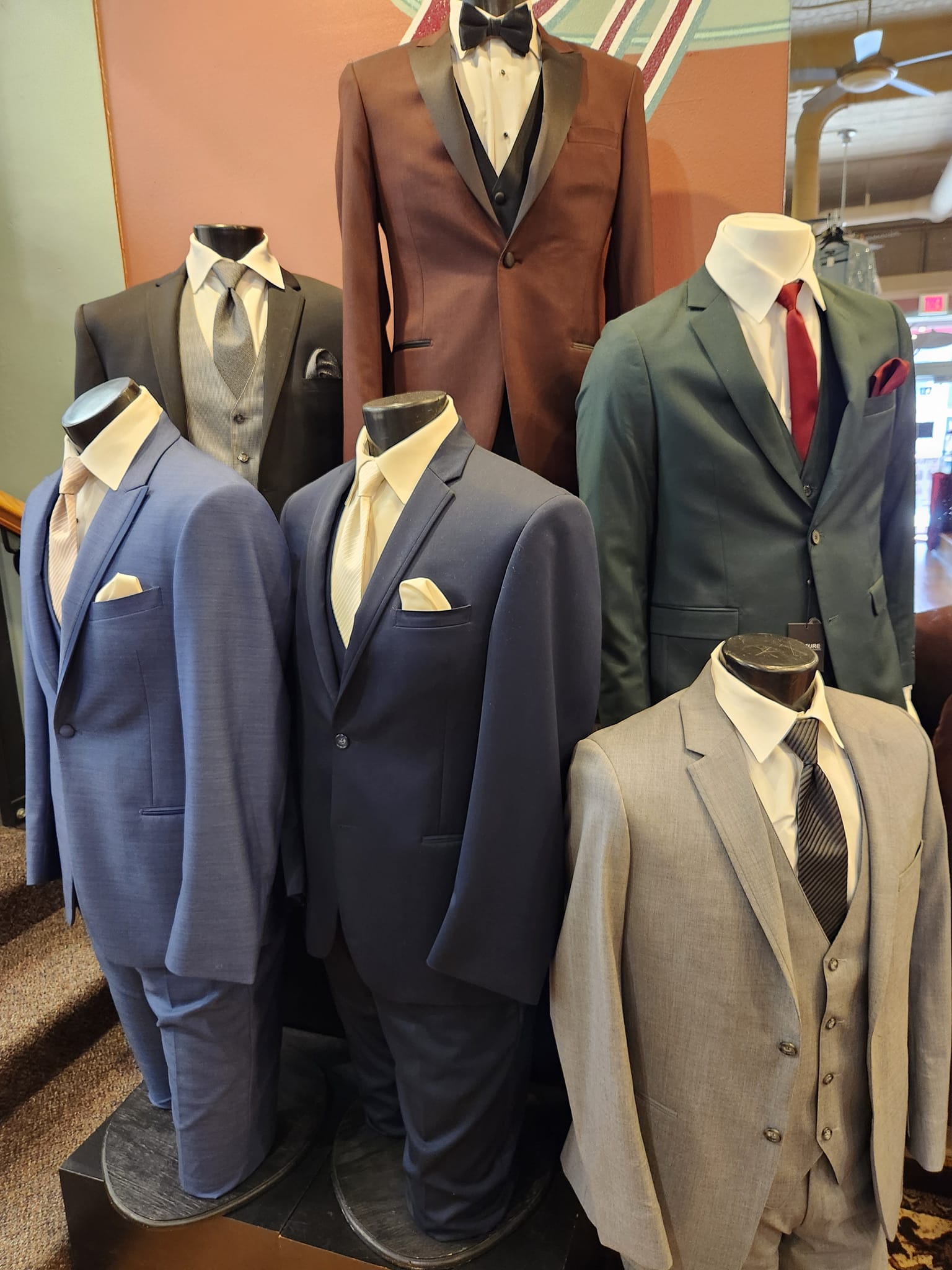 We carry tuxedos! Stop in and... - Off The Rack Bridal World