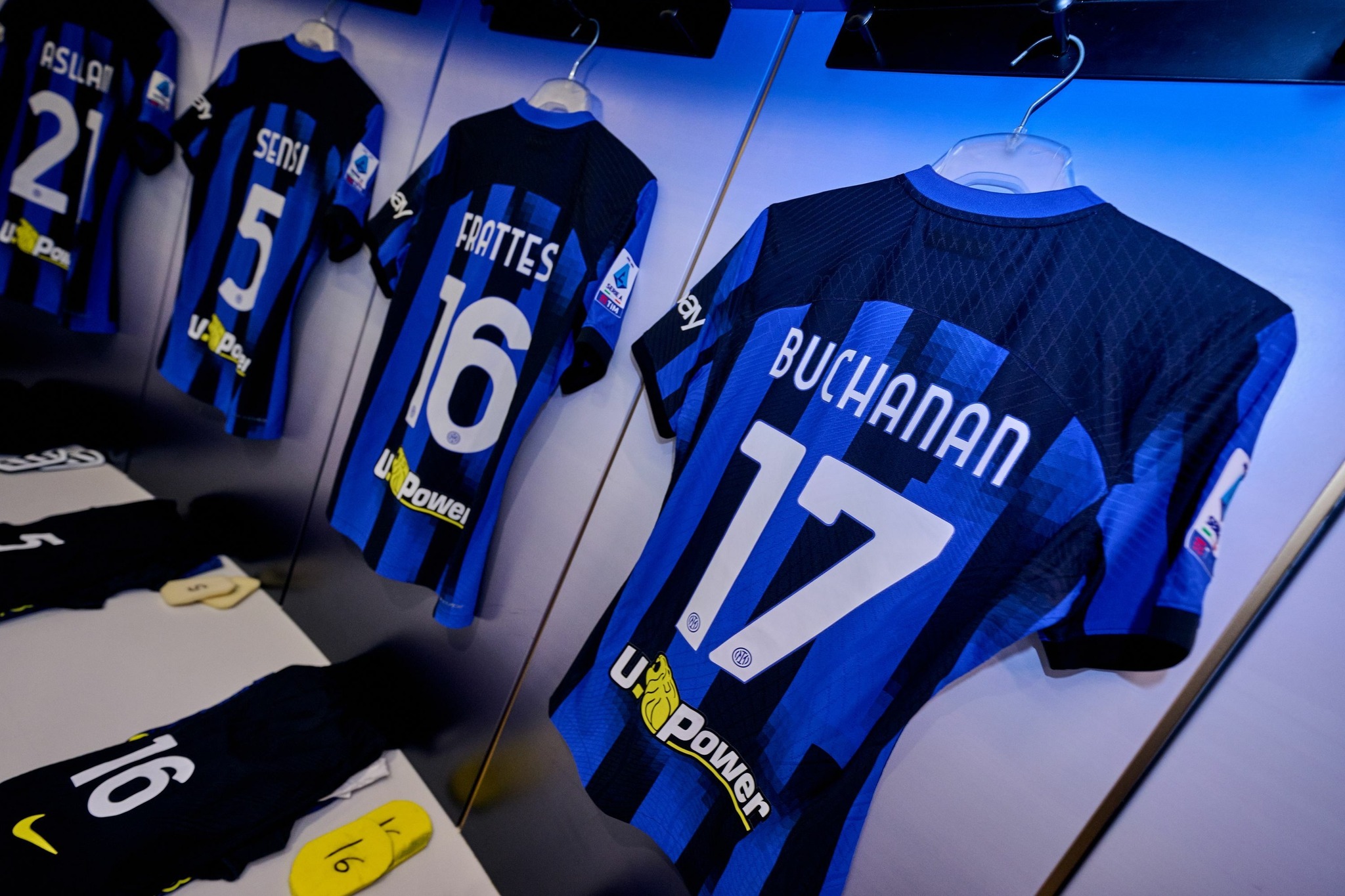 Inter - Details ⚫️🔵 #ForzaInter #InterJuventus U-Power