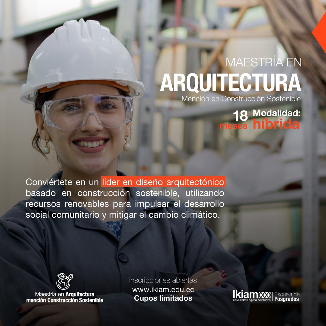 Universidad - Maestría en Arquitectura con mención en Construcción ...